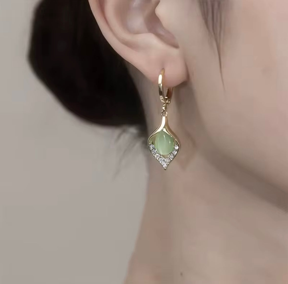Angel Eye Drop Earrings