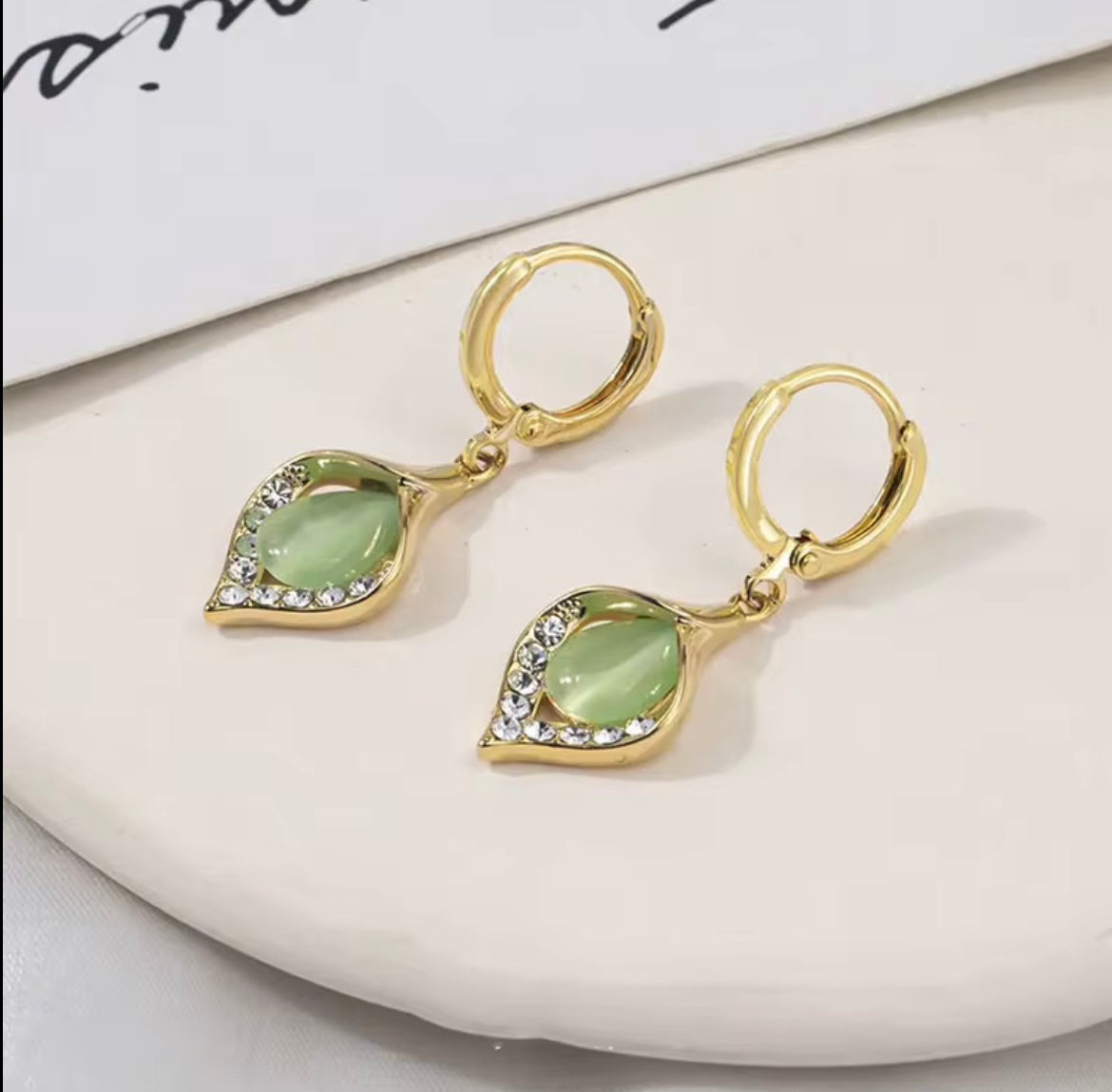 Angel Eye Drop Earrings
